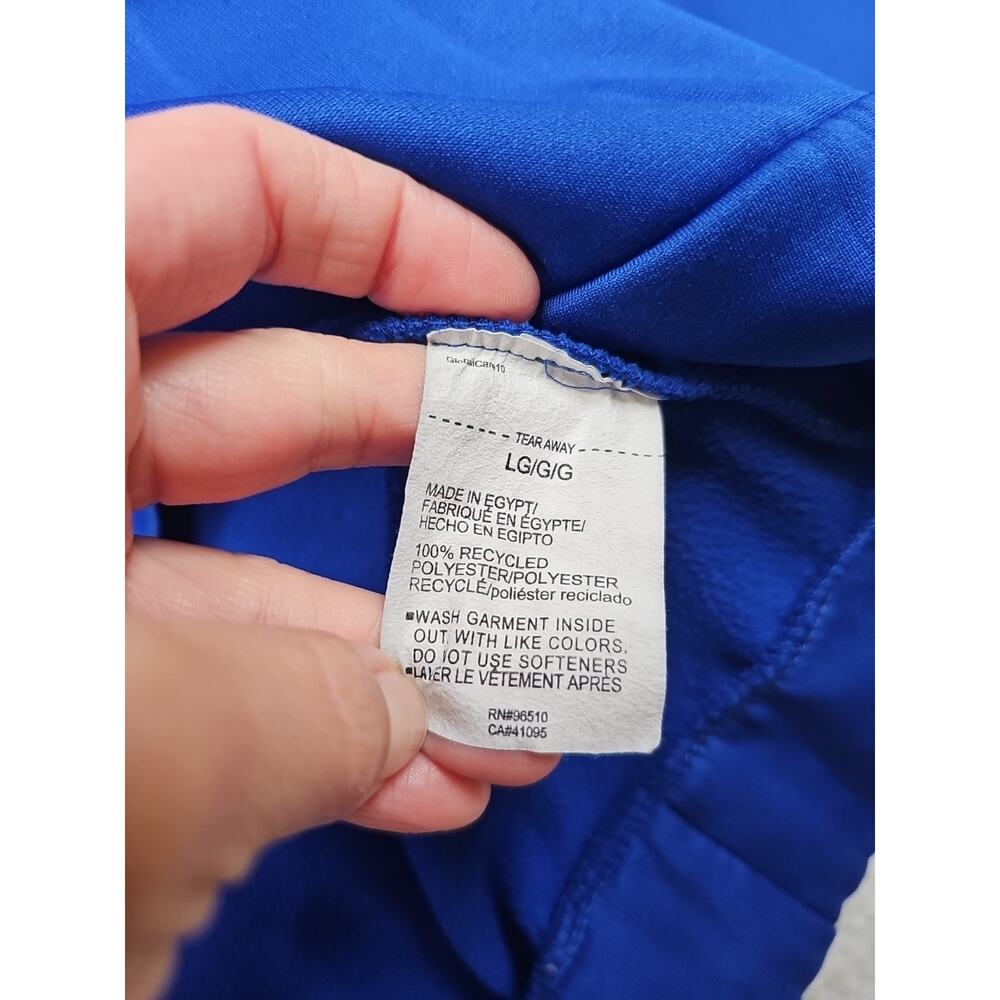 Under Armour Sweatshirt Mens Large Blue Hooded Pullover Performance - Picture 5 of 7